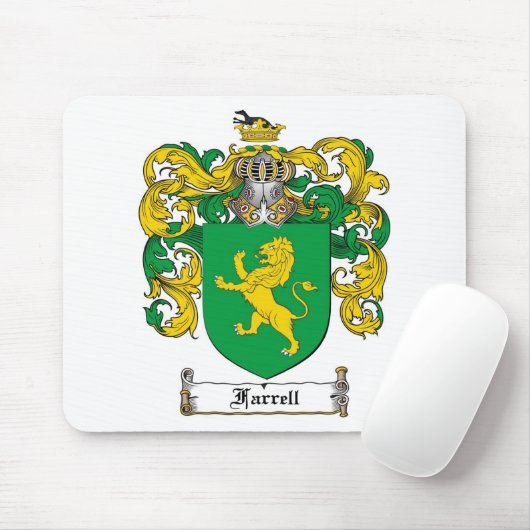 FARRELL FAMILIENWAPPEN - FARRELL WAPPEN MOUSEPAD (Mit Mouse)
