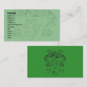 Farrell Wappen-Geschäfts-Karten Visitenkarte (Vorne/Hinten)