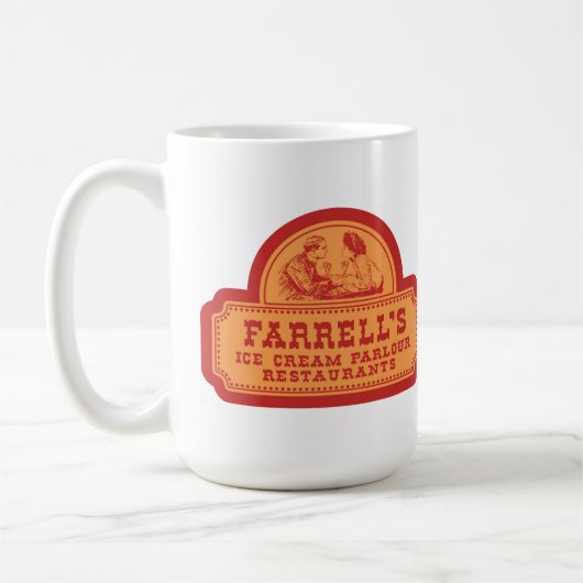 Farrell's Ice Cream Parlor of Illinois Kaffeetasse (Links)