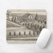 Farrelly, Mathews Residenzen, Bauernhöfe Mousepad (Mit Mouse)