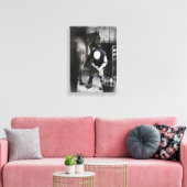 Farrier at work - desaturierter Daguerrotype Leinwanddruck (Insitu (Wohnzimmer))