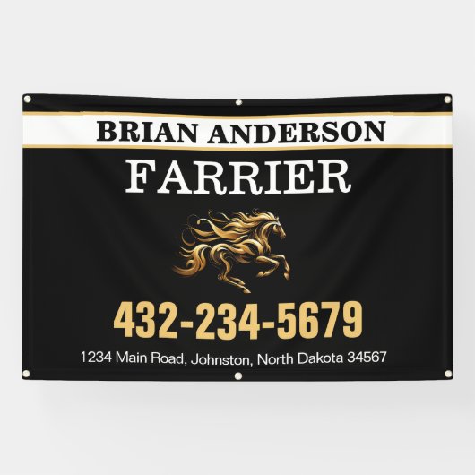 Farrier Banner (Horizontal)