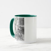 Farrier Blacksmith mit Anvil Tasse (Vorderseite Links)