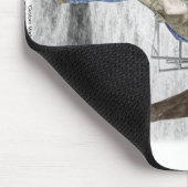 Farrier Blacksmith Shoeing Horse Mousepad (Ecke)