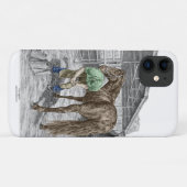 Farrier Blacksmith Trimming Horse Hoof Case-Mate iPhone Hülle (Rückseite (Horizontal))