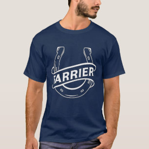 Farrier Horse Shoe Metalwork Schmiedekunst T-Shirt