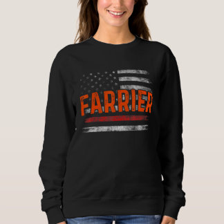 Farrier Horseshoe Hoof Trimming Equine Shoeing _20 Sweatshirt