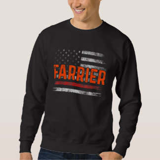 Farrier Horseshoe Hoof Trimming Equine Shoeing 34 Sweatshirt