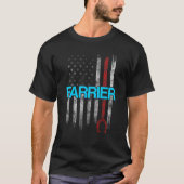 Farrier Horseshoe Hoof Trimming Equine Shoeing T-Shirt (Vorderseite)