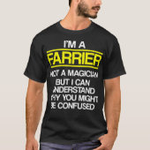Farrier Magician Horseshoe Hoof Trimming Equine Sh T-Shirt (Vorderseite)