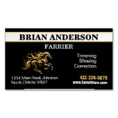 Farrier Magnetische Visitenkarte (Vorderseite)