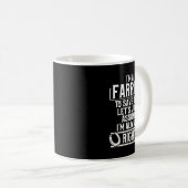 Farrier Right Horseshoe Hoof Trimming Equine Shoei Kaffeetasse (VorderseiteRechts)