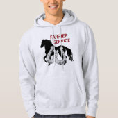 Farrier Service Hoodie (Vorderseite)