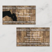 Farrier Service Visitenkarte (Vorne/Hinten)