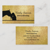 Farrier Service Visitenkarte (Vorne/Hinten)