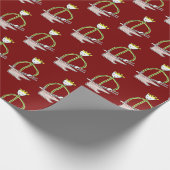 Farrier Stickman Geschenkpapier (Ecke)