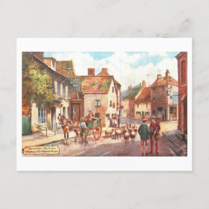 Farringdom Market Place Vintag Postkarte