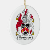 Farrington Familienwappen Keramik Ornament (Rechts)