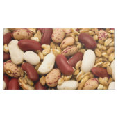Farro und Bohnen Kissenbezug (Vorderseite-Rechts)
