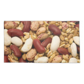 Farro und Bohnen Kissenbezug (Rückseite-Links)