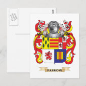Farrow-Wappen Postkarte (Vorne/Hinten)