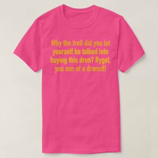 Farscape Cussing T-Shirt (Design vorne)