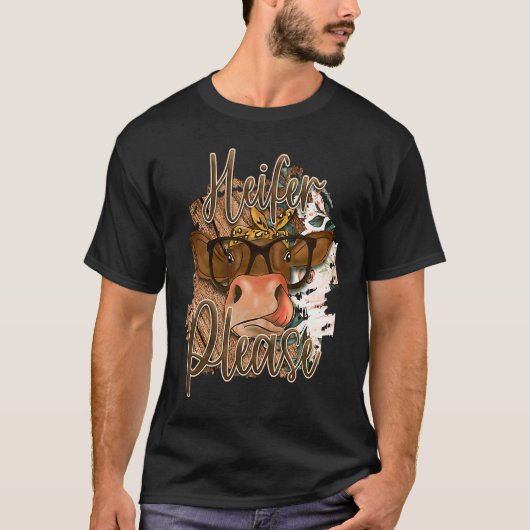 Färse Bitte Kuh T-Shirt (Vorderseite)