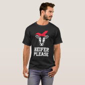 Färse Bitte Kuhbauer T-Shirt (Vorne ganz)