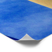 Farshturm berlin blau poster (Ecke)