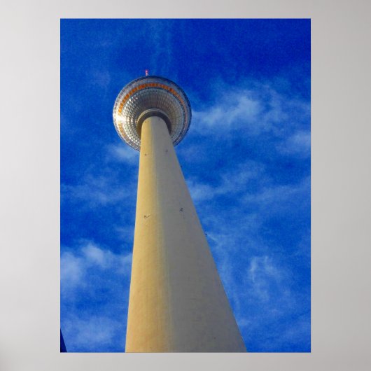 Farshturm berlin blau poster (Vorne)