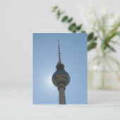 Farshturm berlin blau postkarte (Stehend Vorderseite)