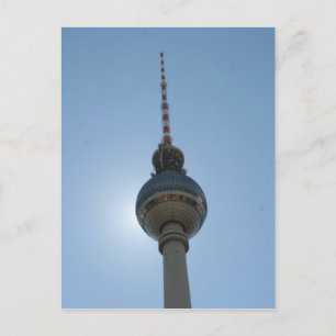 Farshturm berlin blau postkarte