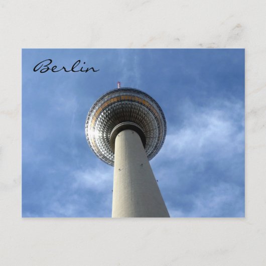 Farsshturm Ost-Berlin Postkarte (Vorderseite)