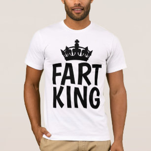 FART KÖNIG, Lustige Männer VATER T-Shirts