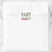Fart Loading Runder Aufkleber (Tasche)