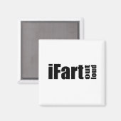 Fart Out Loud - Schlicht Magnet (Vorderseite/Rückseite)
