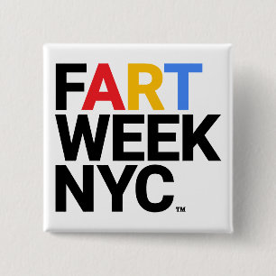 Fart Week NYC™ Knopf Button