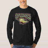 Fartalotl Champion Axolotl Salamander T-Shirt (Vorderseite)