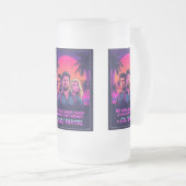 Fartel-Tasse Mattglas Bierglas (VorderseiteRechts)