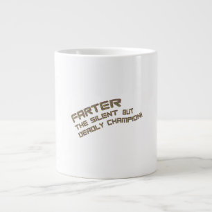 FARTER - Der ruhige, aber tödliche Champion! Jumbo-Tasse