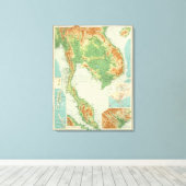 Farther India Leinwanddruck (Insitu (Holzboden))