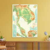 Farther India Leinwanddruck (Insitu (Wohnzimmer))