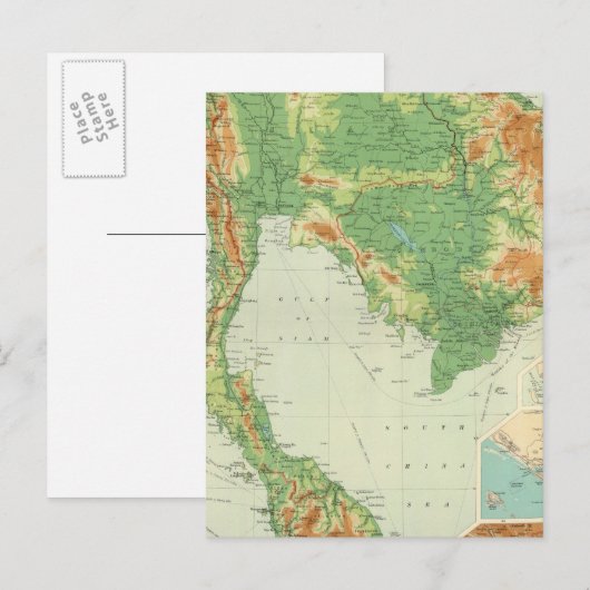 Farther India Postkarte (Vorne/Hinten)