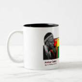 farthers der westafrikanischen Revolution Zweifarbige Tasse (Links)