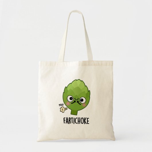 Fartichoke Funny Farting Artichoke Pun Tragetasche (Vorne)
