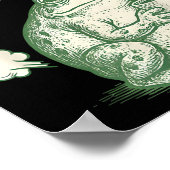 Fartin Frog I Sometimes Just Team Poster (Ecke)