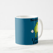 Fartin Just Sometimes I Frog Journey Kaffeetasse (VorderseiteRechts)
