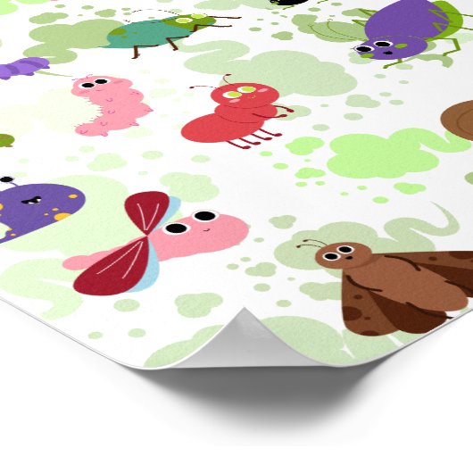 Farting Bugs Poster (Ecke)