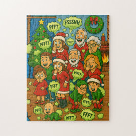 Farting Family Christmas Party  Puzzle