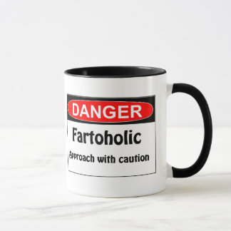 Farting Gefahr Fartoholic Tasse